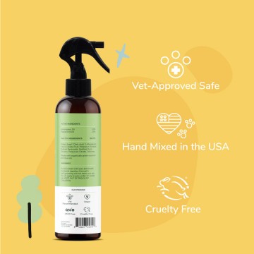 Kin+Kind Pet Spray Smell Coat Neutralizer (Patchouli) 354ml